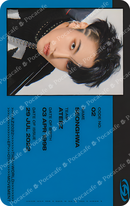 THE WORLD EP 1 MOVEMENT Z VER ID CARD